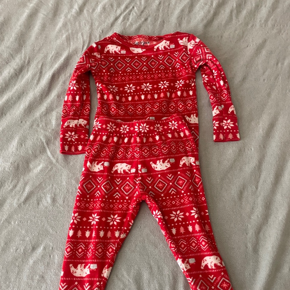 Cat & Jack Red Sleepwear